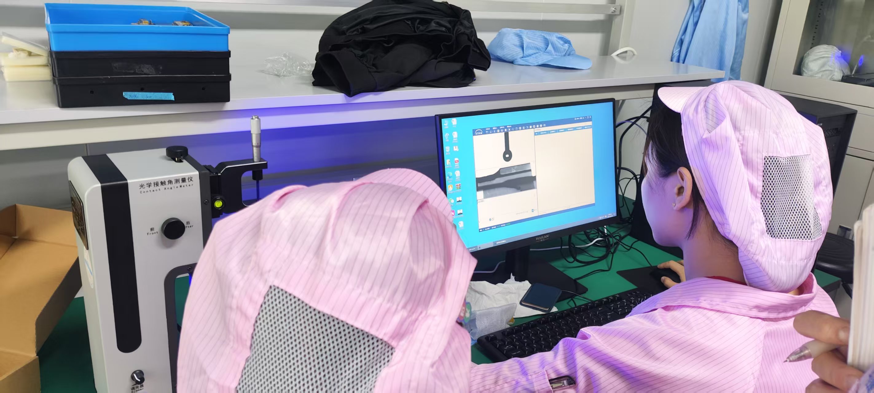 标准型接触角测量仪入驻鹤壁安捷讯